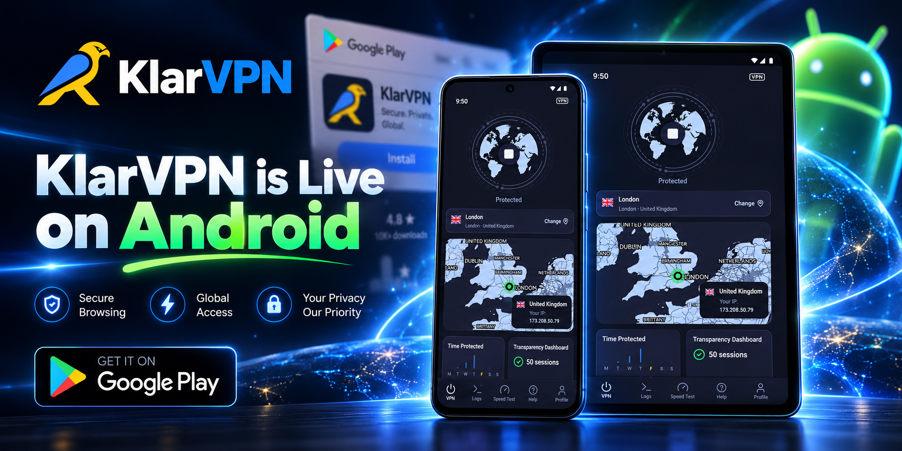 KlarVPN for Android